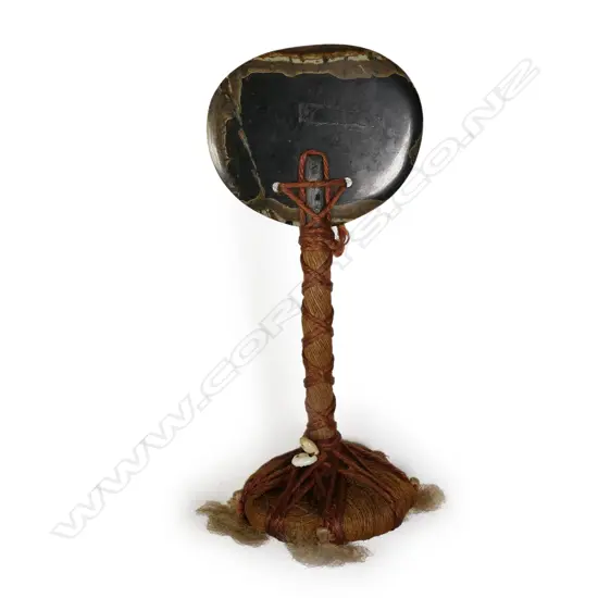 New Caledonian Kanak people O'Kono ceremonial axe,