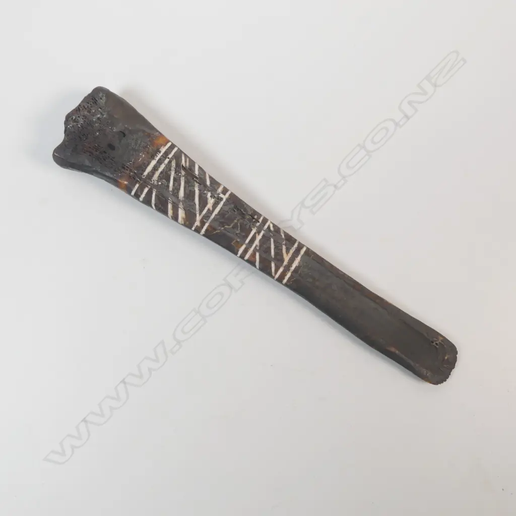 A Cassowary bone spatula, Image 1++