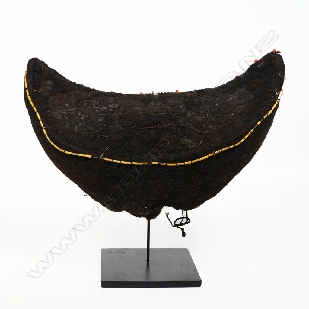 A PNG Huli Tribe bachelor's headdress, Image 1++