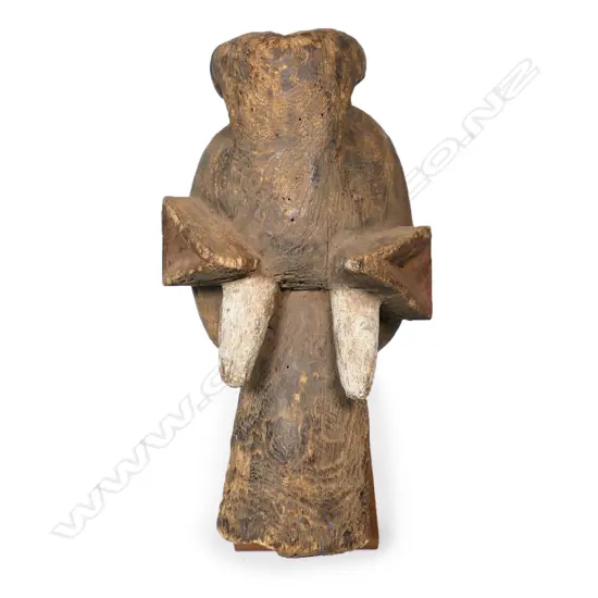 An African tribal mask from Cameroon,