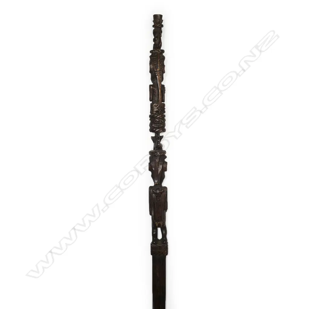 African carved staff Image 1++