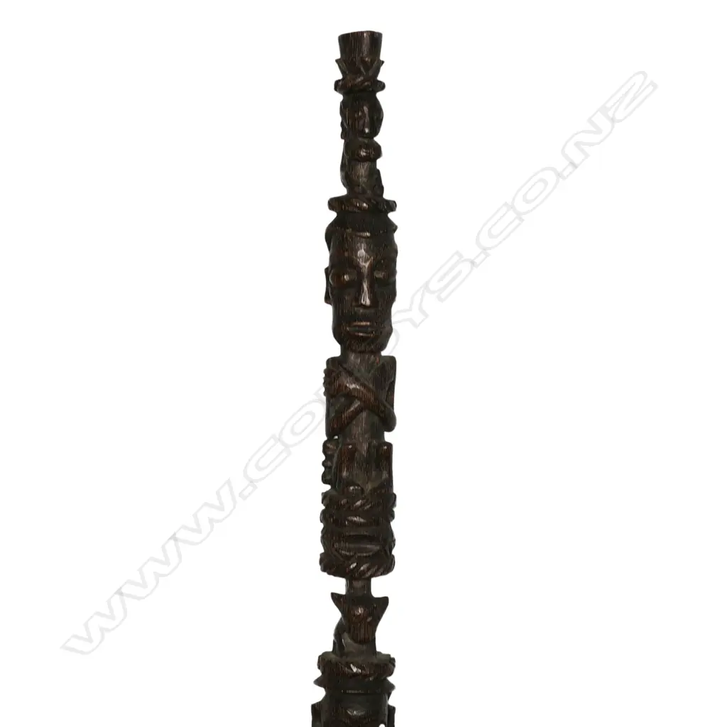 African carved staff Image 1++