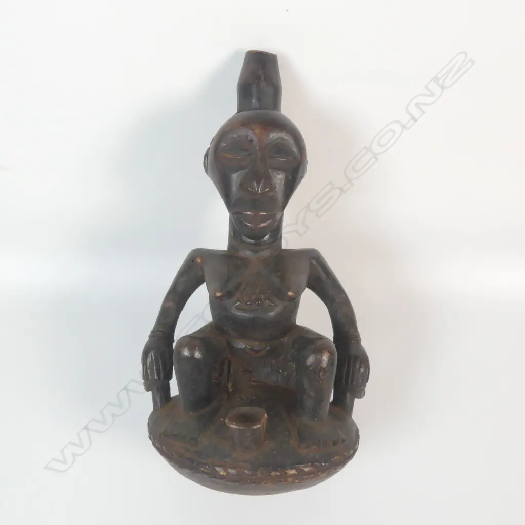 African carved hardwood figure Image 1++