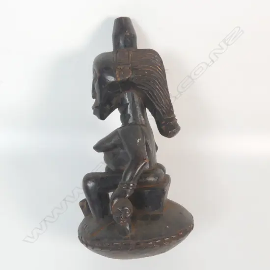 African carved hardwood figure