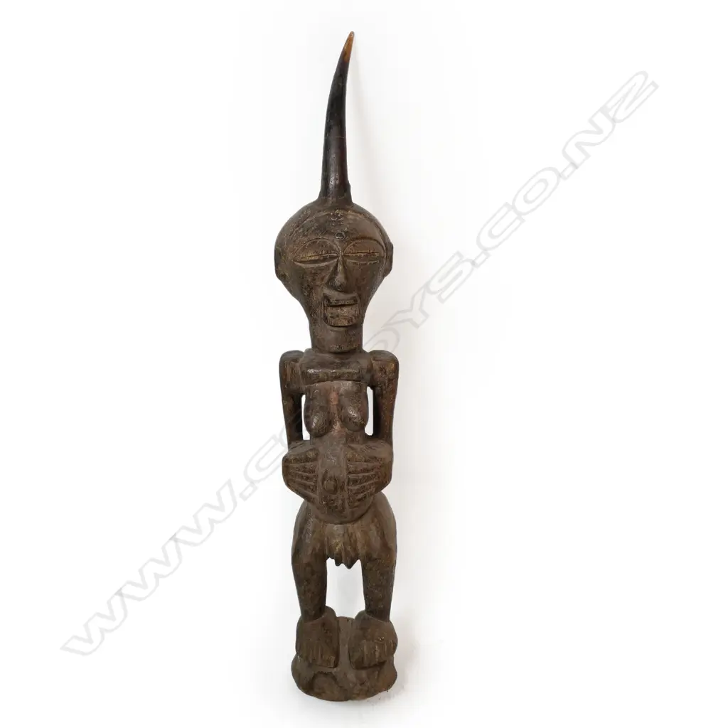 A Large African Songye Figure from the Democratic Republic of Congo Image 1++