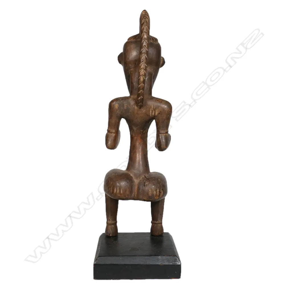 An African Luba Baluba male ancestor figure Image 1++