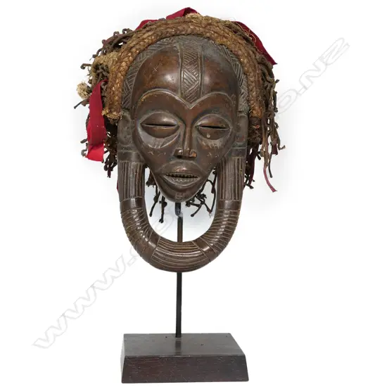 African Chokwe Mwana pwo mask,