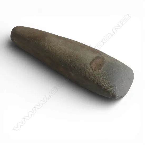 Large pre-European Māori stone adze,