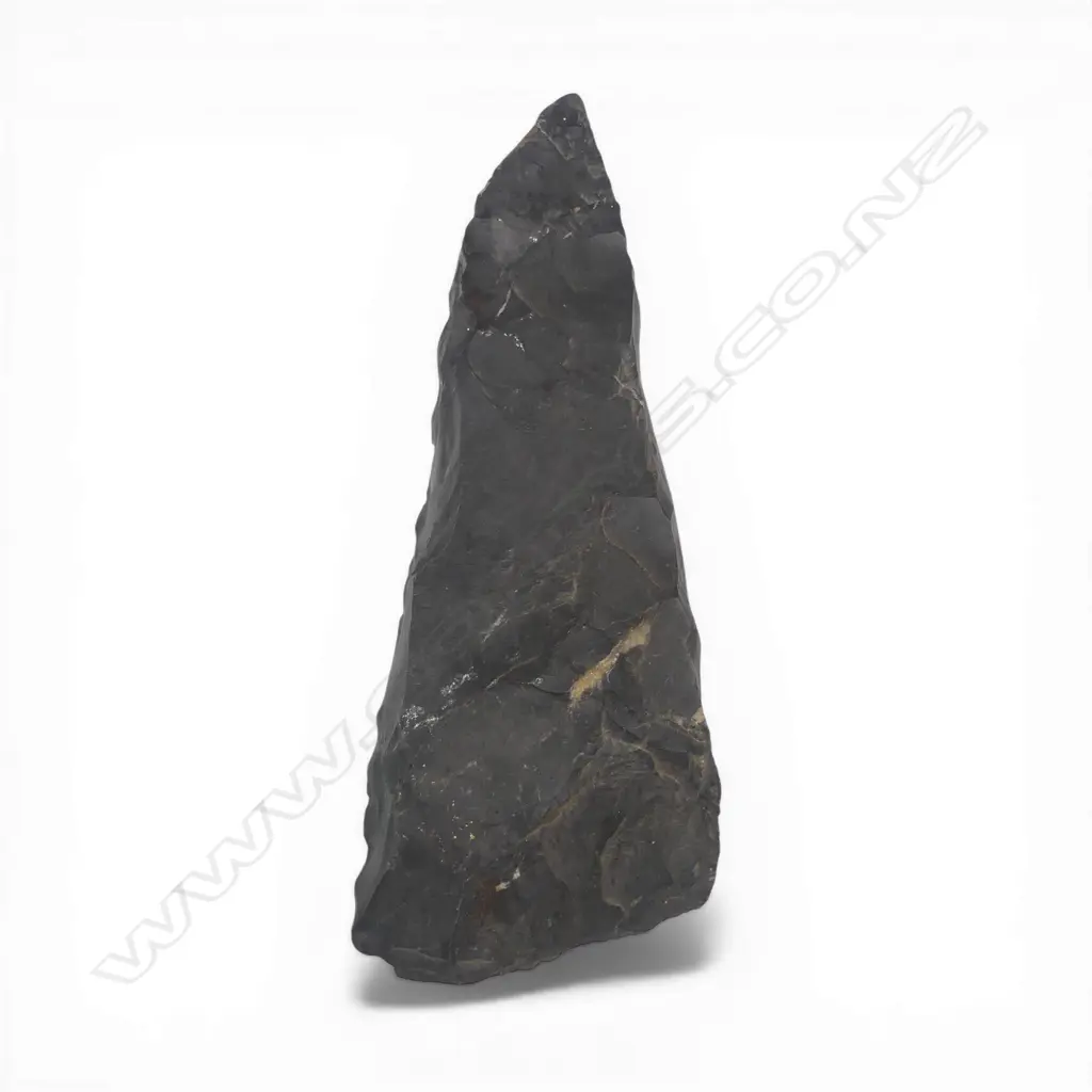 A large Māori pre-European stone toki rough out, Image 1++