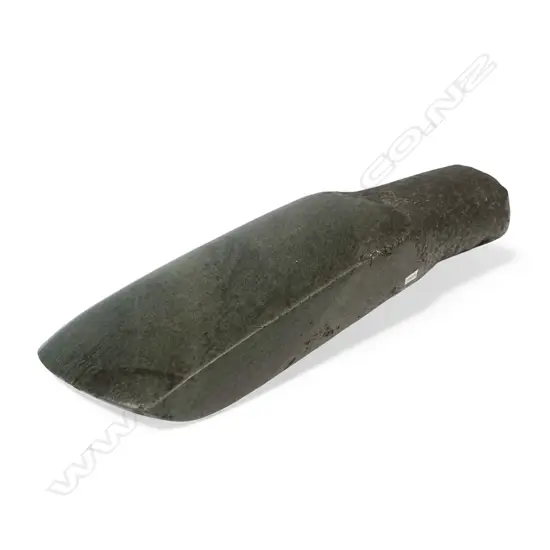 A pre-European Māori hafted toki (adze),