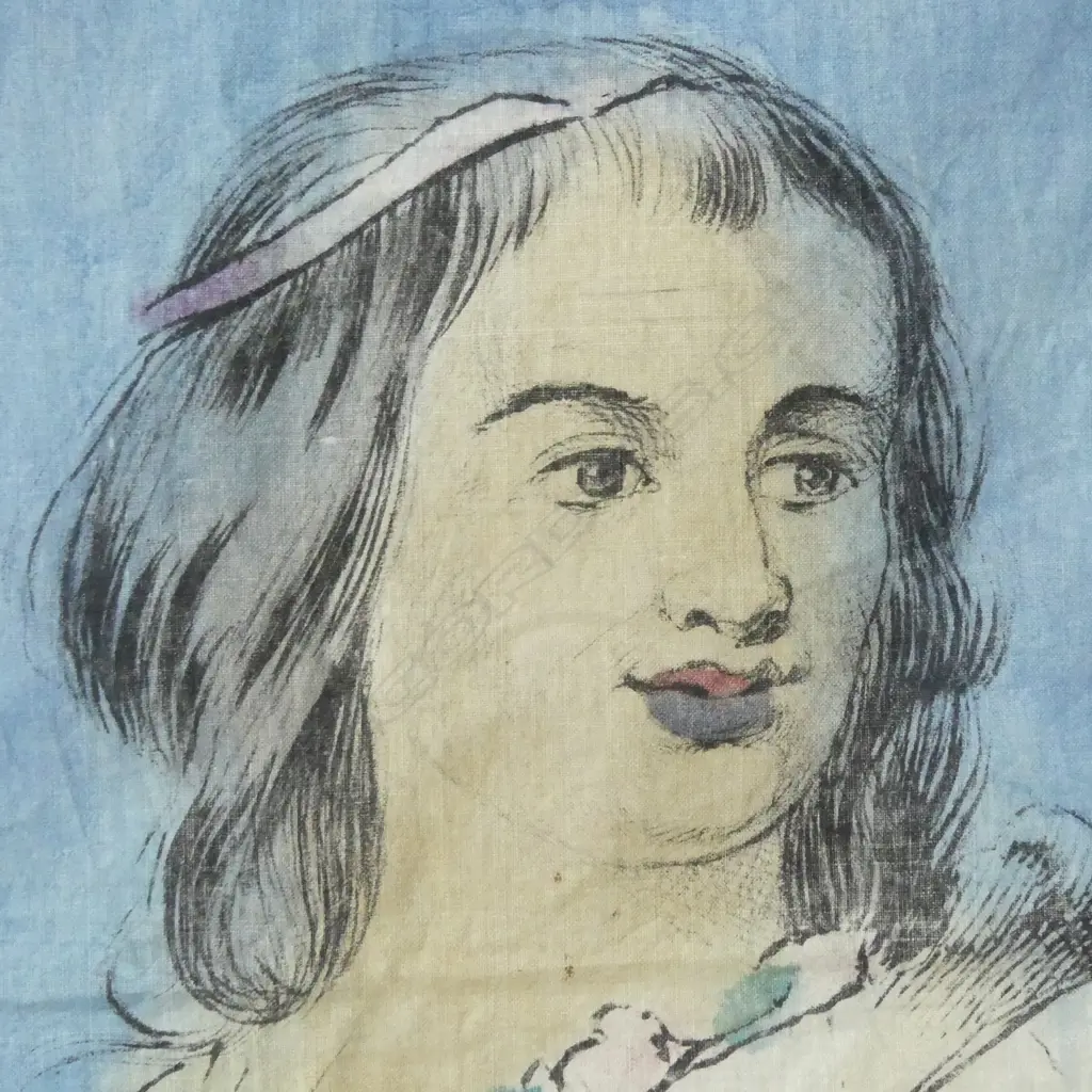 A Working Men's Educational Union poster of 'Blind Solomon led by his wife' 1852, Image 1++