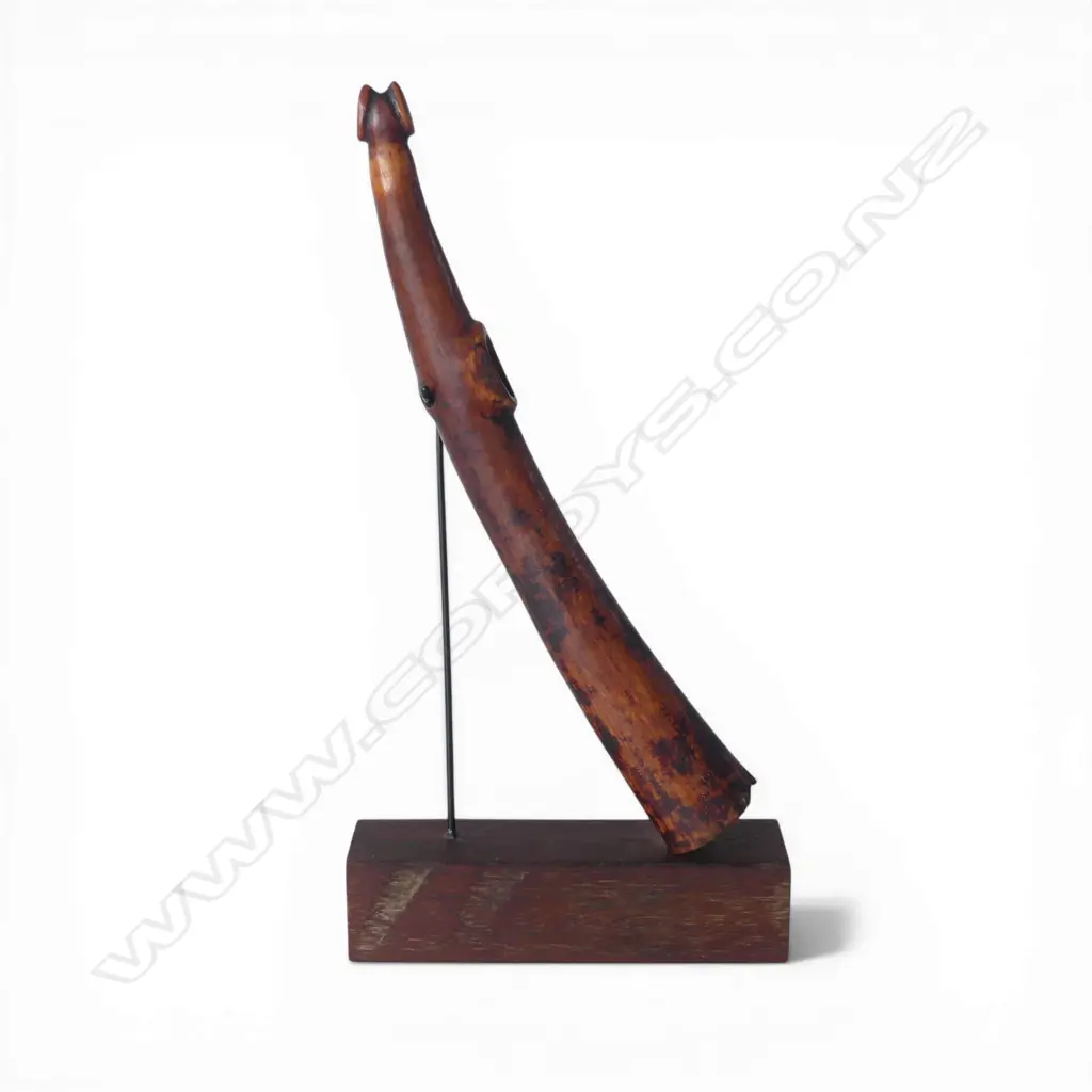 A Fang Gabon African Pungi (side-blown horn), Image 1++