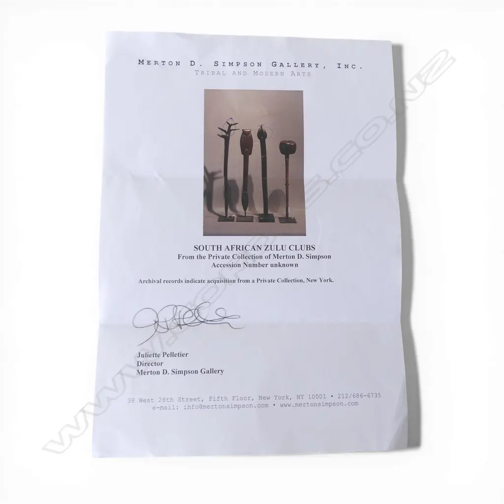 A Mossi war club, Image 1++