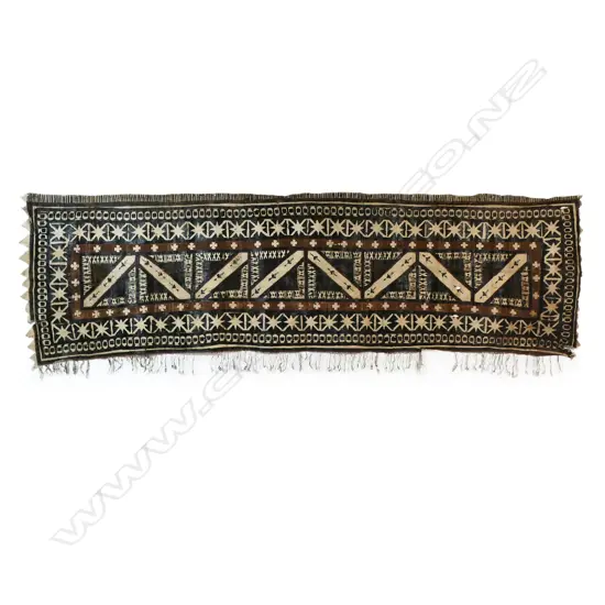A Fijian Tapa Cloth,
