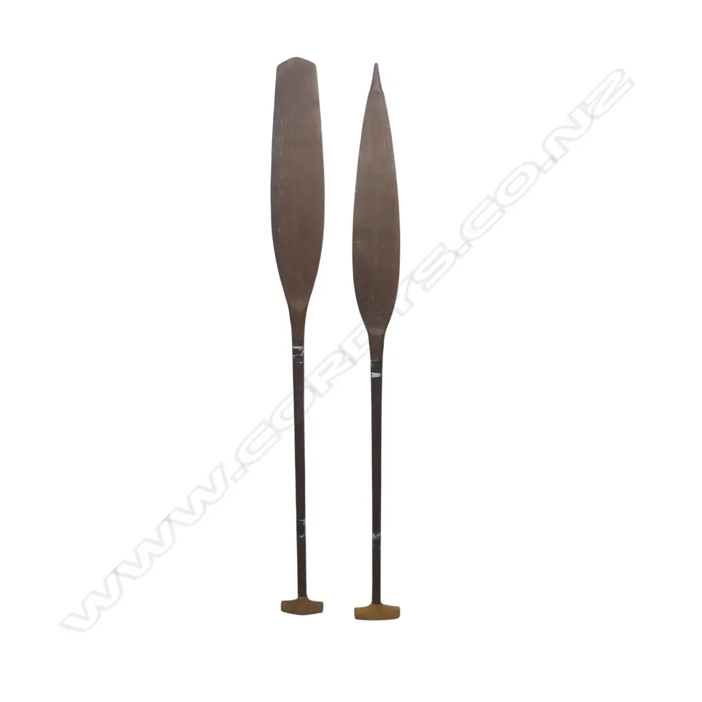 Two bornean paddles, Image 1++