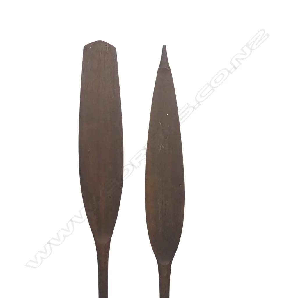 Two bornean paddles, Image 1++