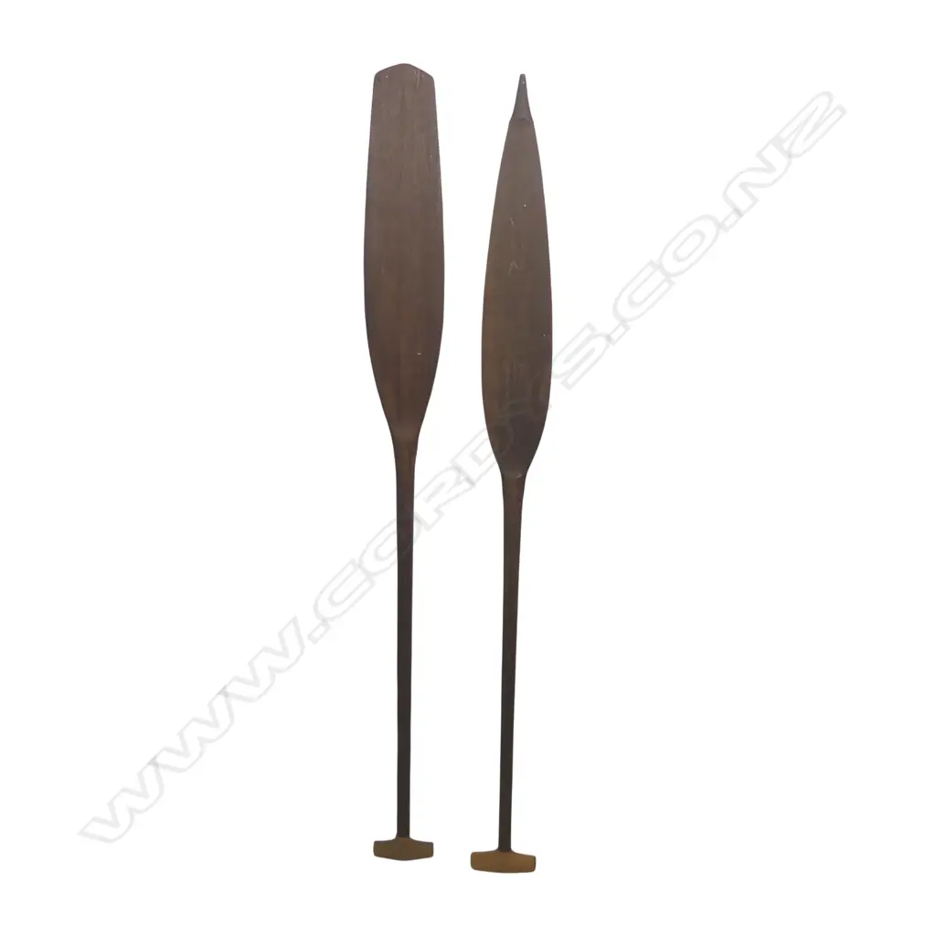 Two bornean paddles, Image 1++