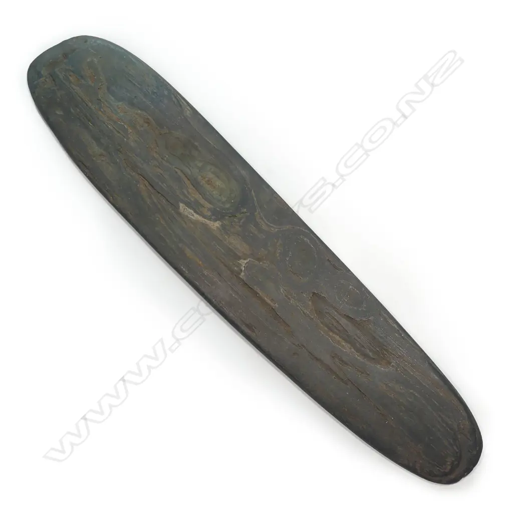 NG West Papua Baliem River stone wealth object (je stone), Image 1++