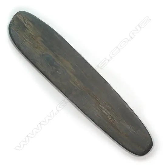 NG West Papua Baliem River stone wealth object (je stone),