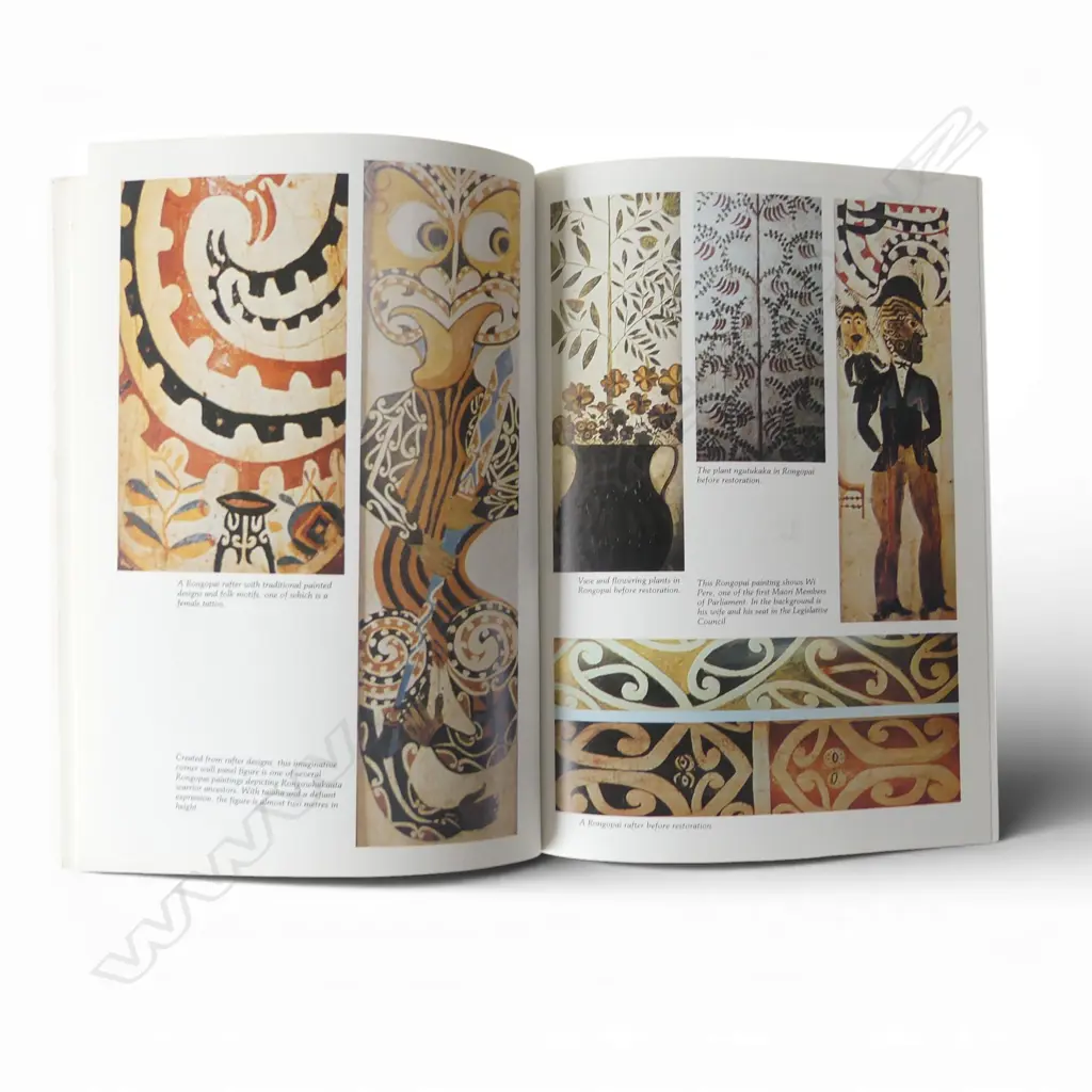 Two Māori art books: An Illustrated Guide by Terence Barrow & Māori Folk Art by Alan Taylor Image 1++