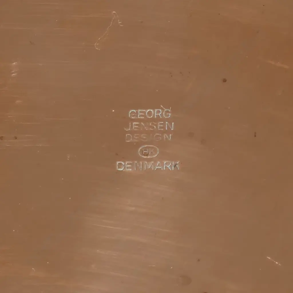 A set of three Georg Jensen graduating copper saucepans, Image 1++