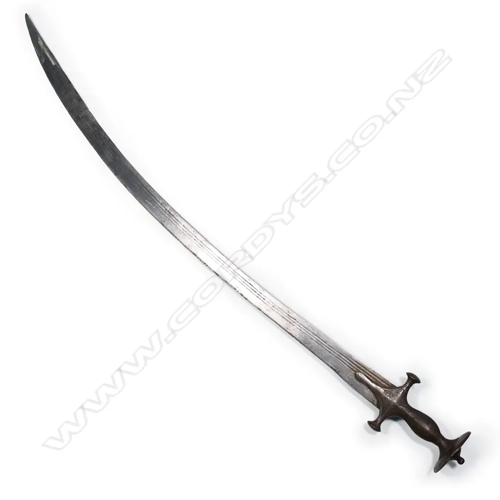 A 19thC Indian tulwar sword, Image 1++