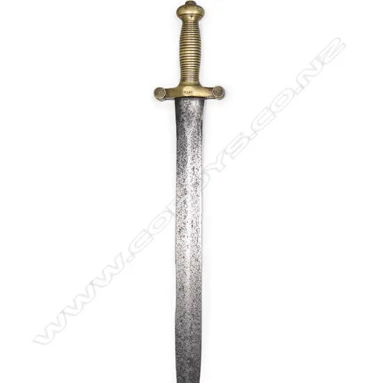 A 19thC French foot-infantry short sword,