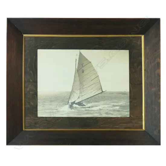 A Henry Winkelmann(1860-1931) vintage yacht photograph,