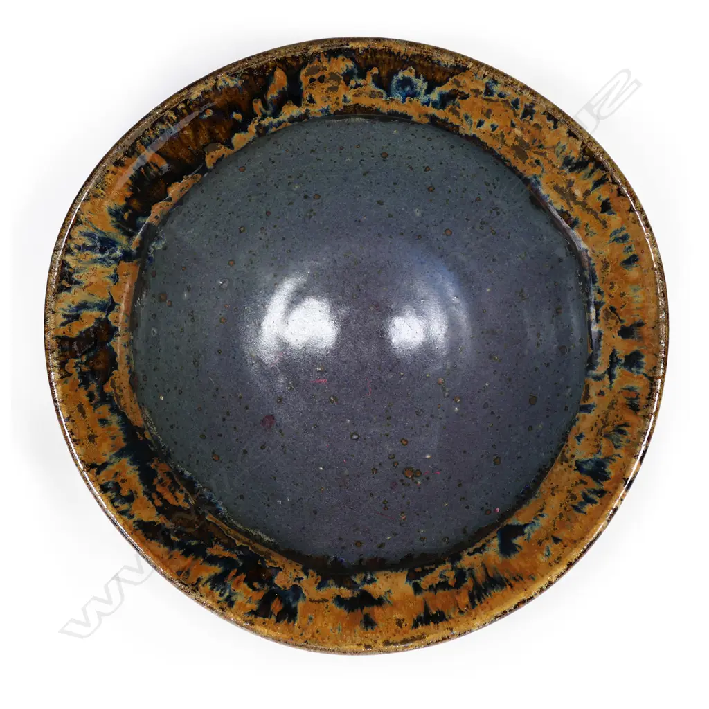 Barry Brickell (1935-2016) large pottery sculpted bowl, Image 1++