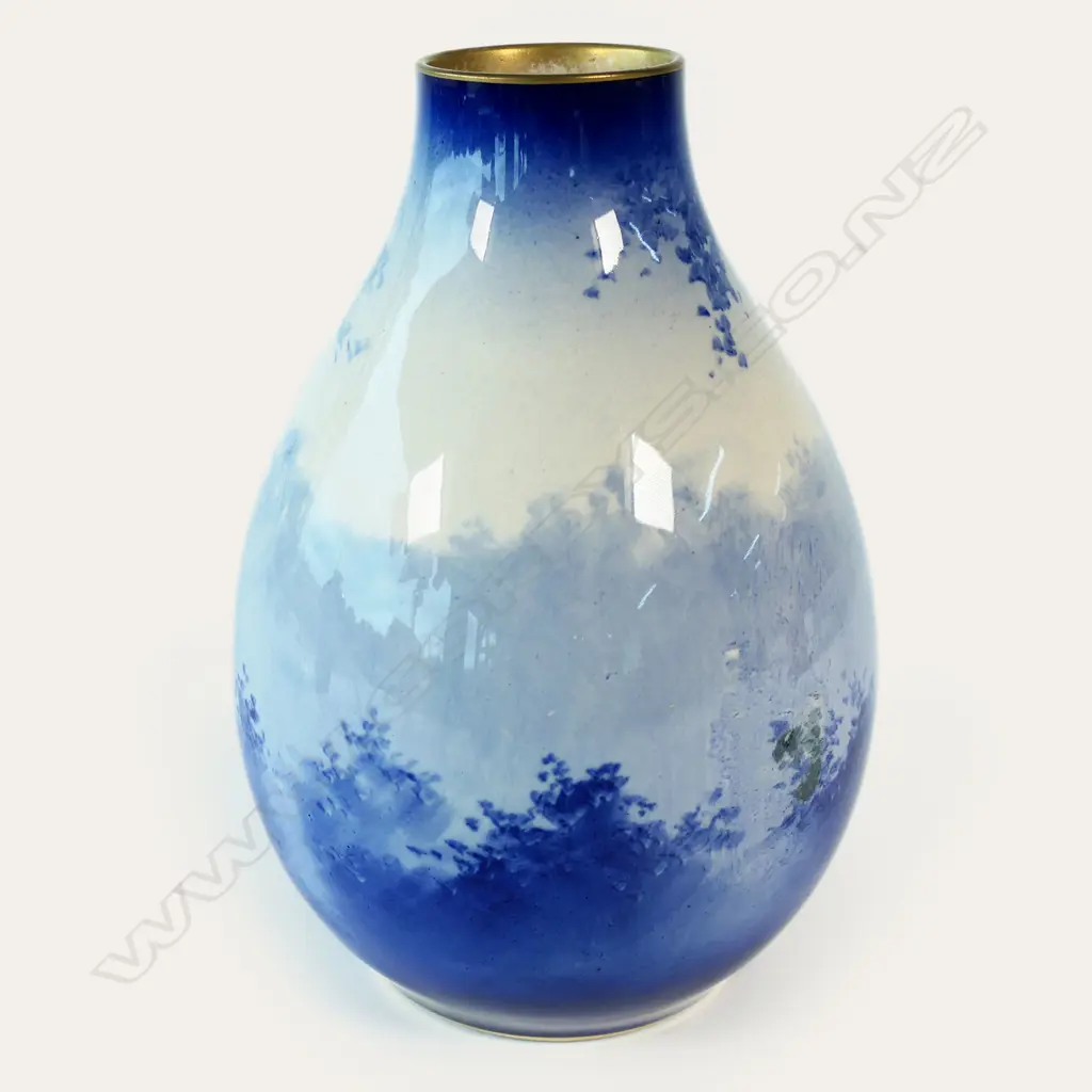 A Royal Doulton 'Blue Children' vase Image 1++