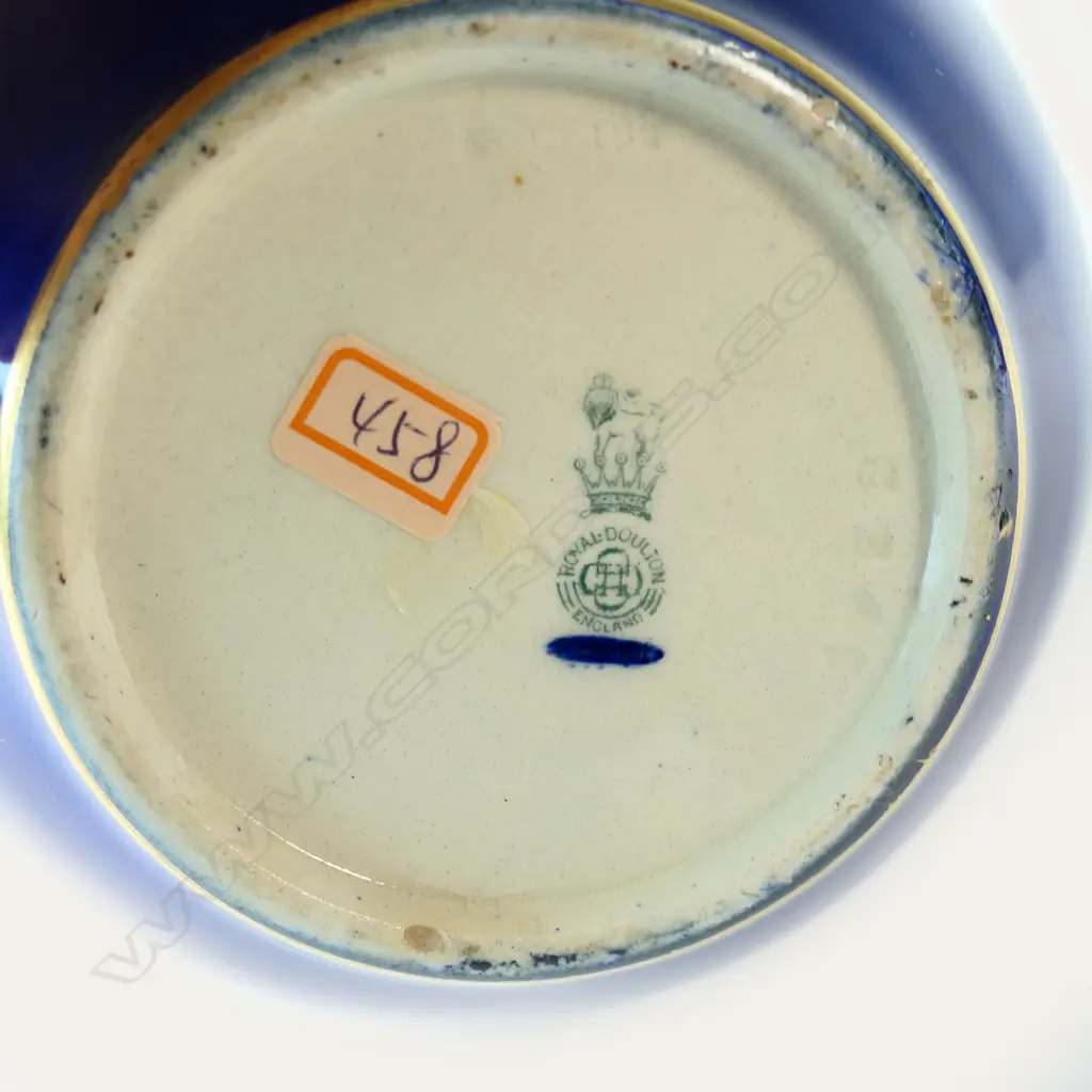 A Royal Doulton 'Blue Children' vase Image 1++