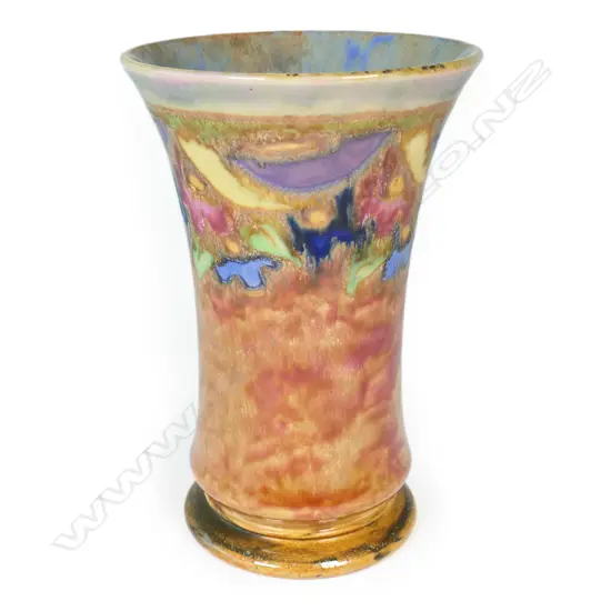 A Royal Doulton Art Deco spill vase,