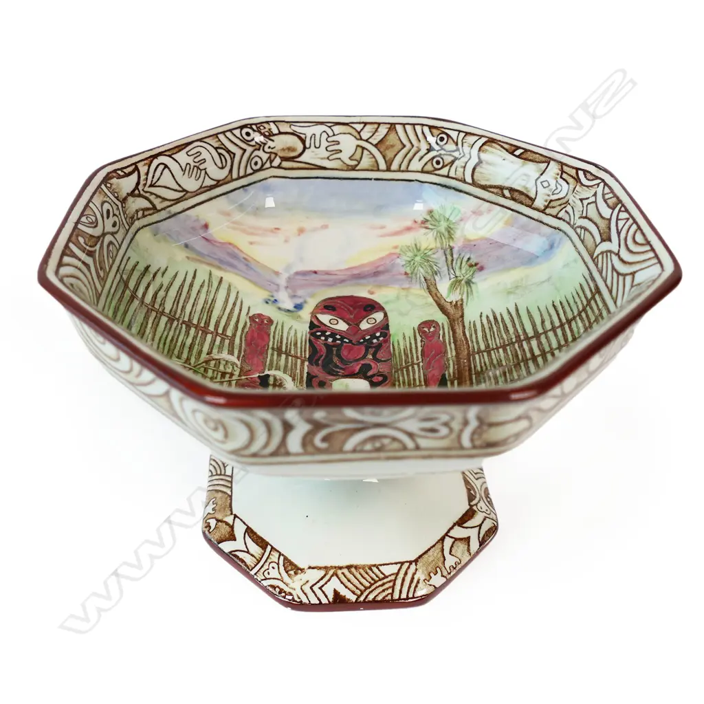 A Royal Winton 'Maoriland' small comport, Image 1++