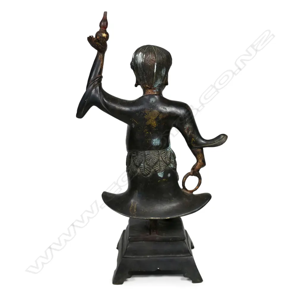 An old Chinese bronze of the Daoist xian, Image 1++