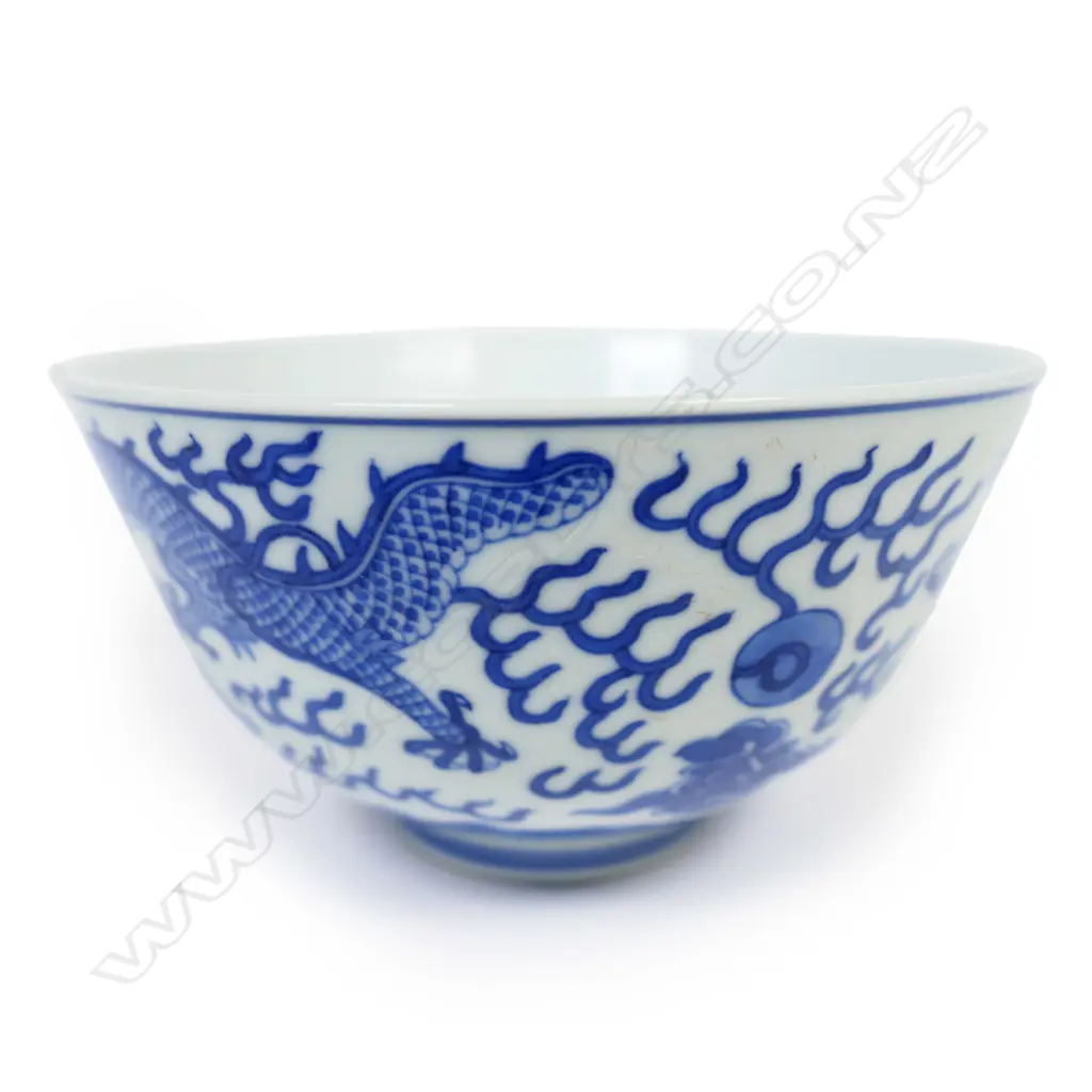 A quality Chinese underglaze blue bowl, Image 1++