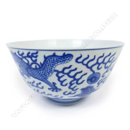 A quality Chinese underglaze blue bowl,