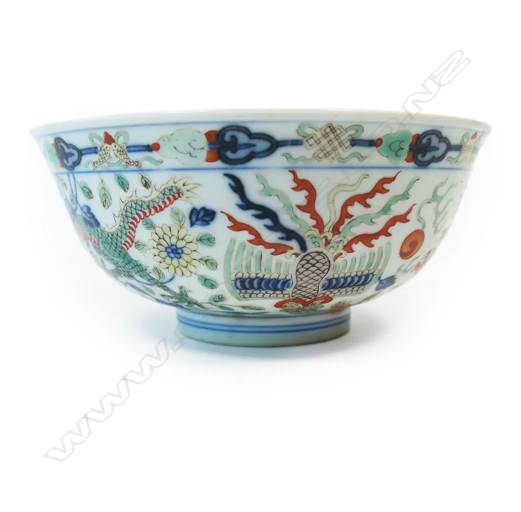 A Chinese porcelain decorated bowl, Image 1++