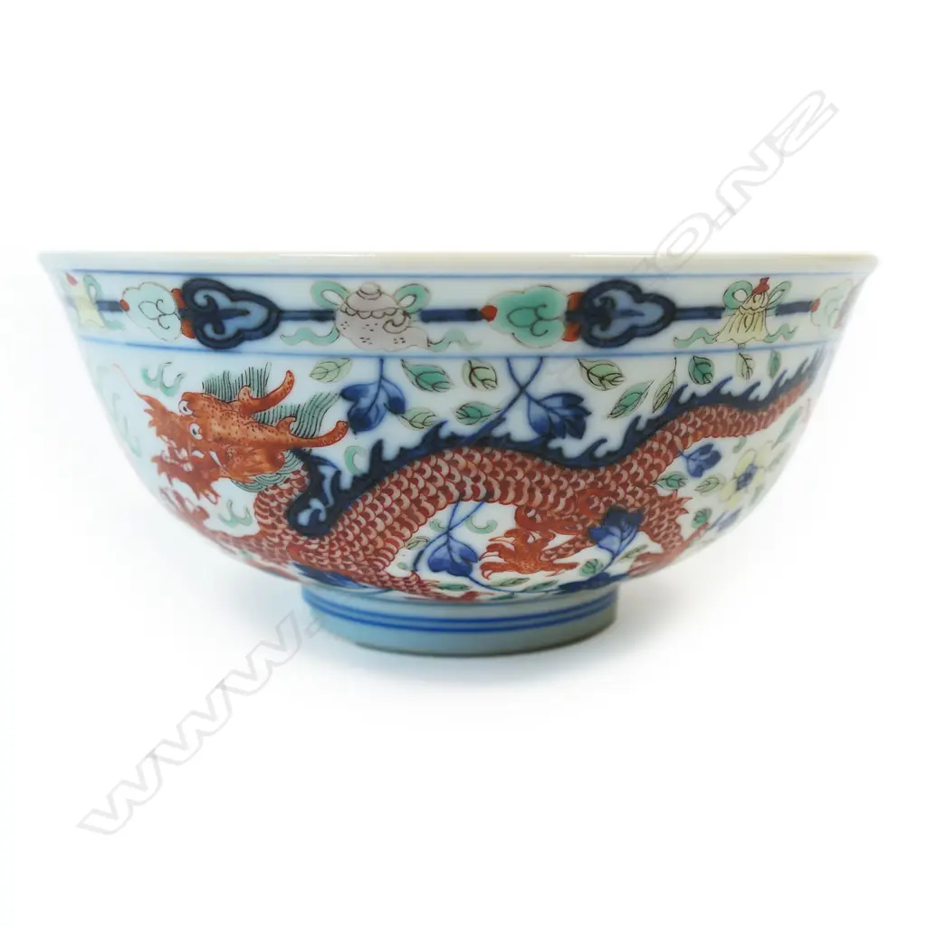 A Chinese porcelain decorated bowl, Image 1++