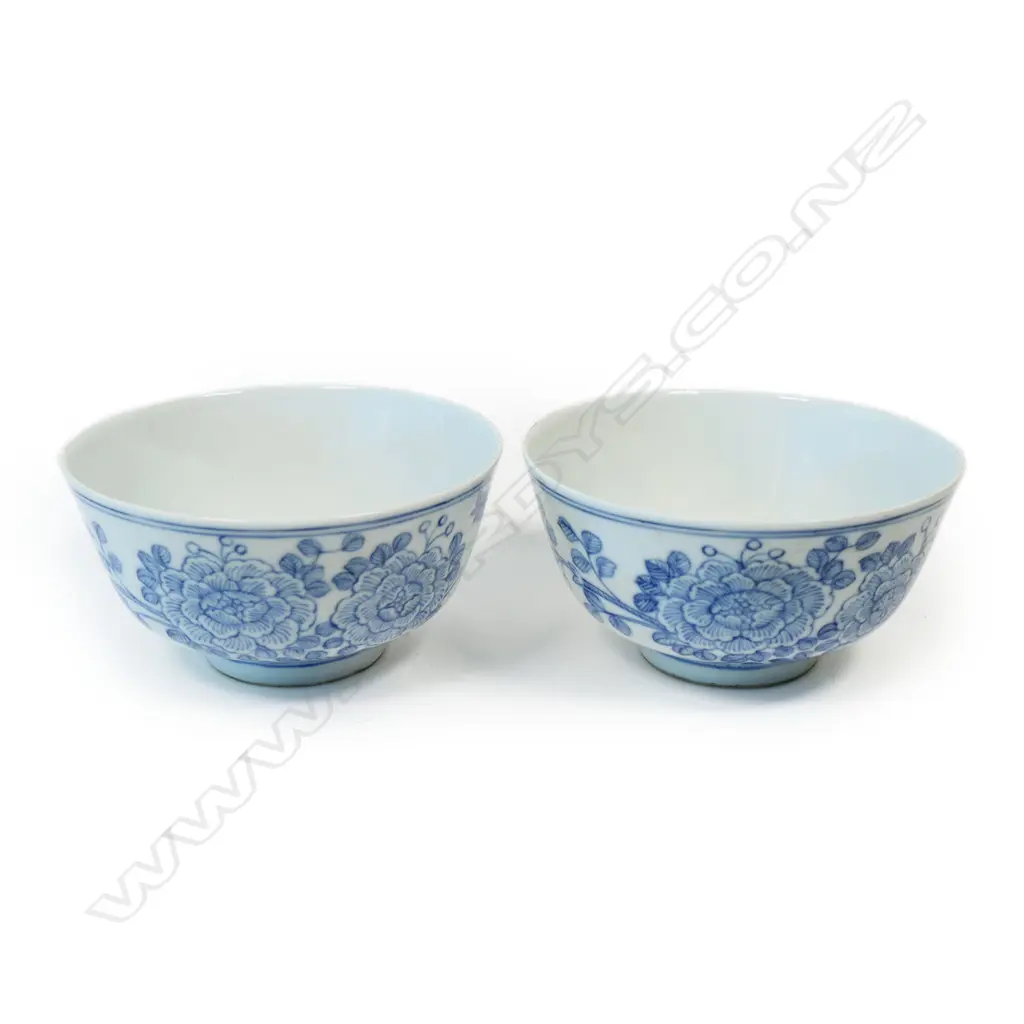 A pair of Chinese rice bowls, Image 1++