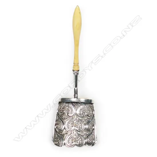 A George IV silver novelty caddy spoon,