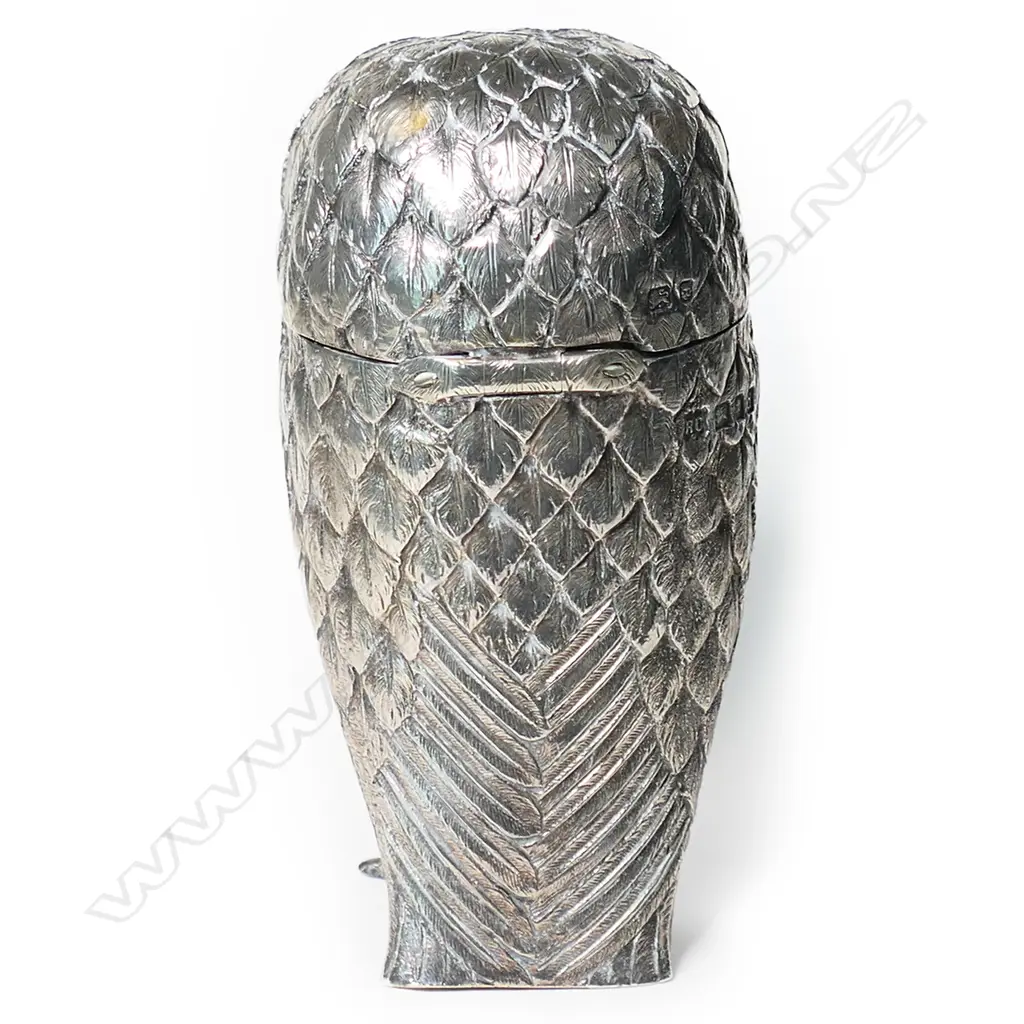 A sterling silver novelty condiment set, Image 1++