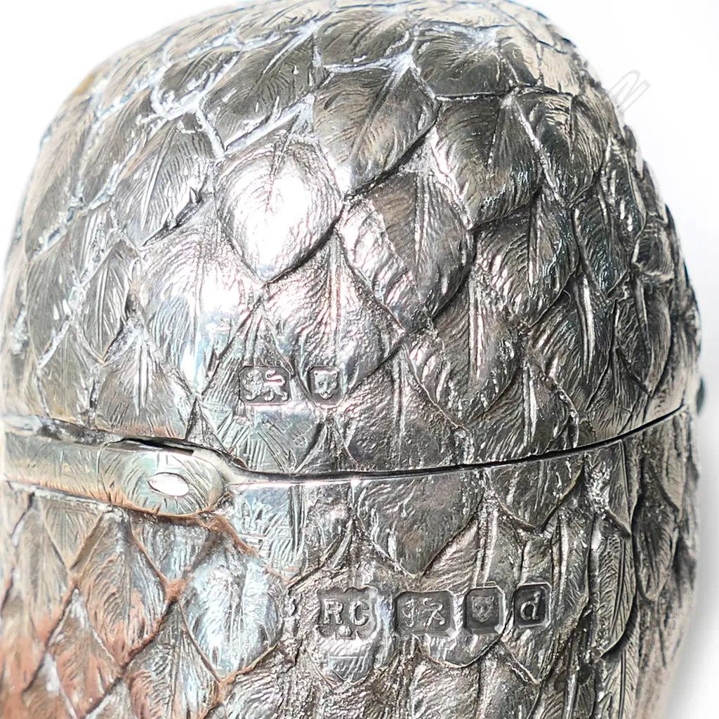 A sterling silver novelty condiment set, Image 1++