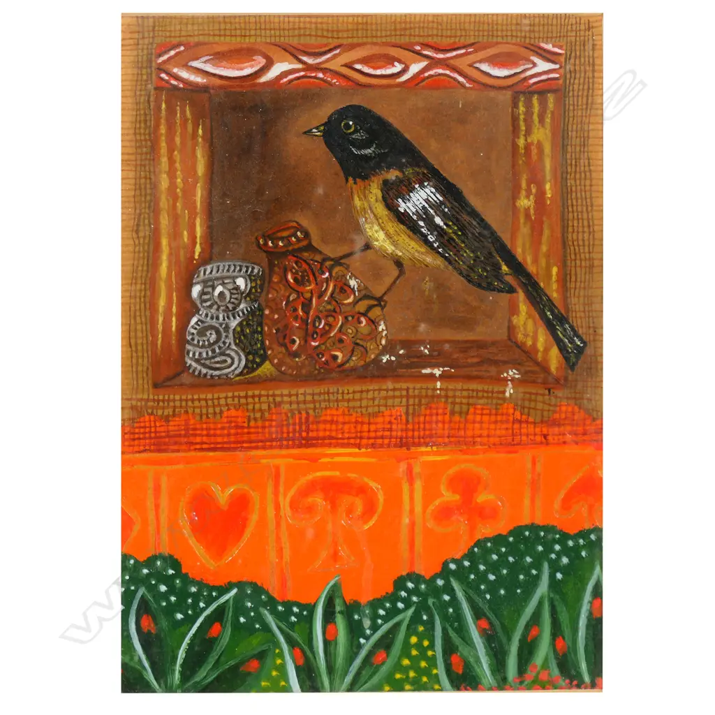Alan Taylor (NZ 1933-2016) 'Te Manuote Pah Ihumātao' Image 1++
