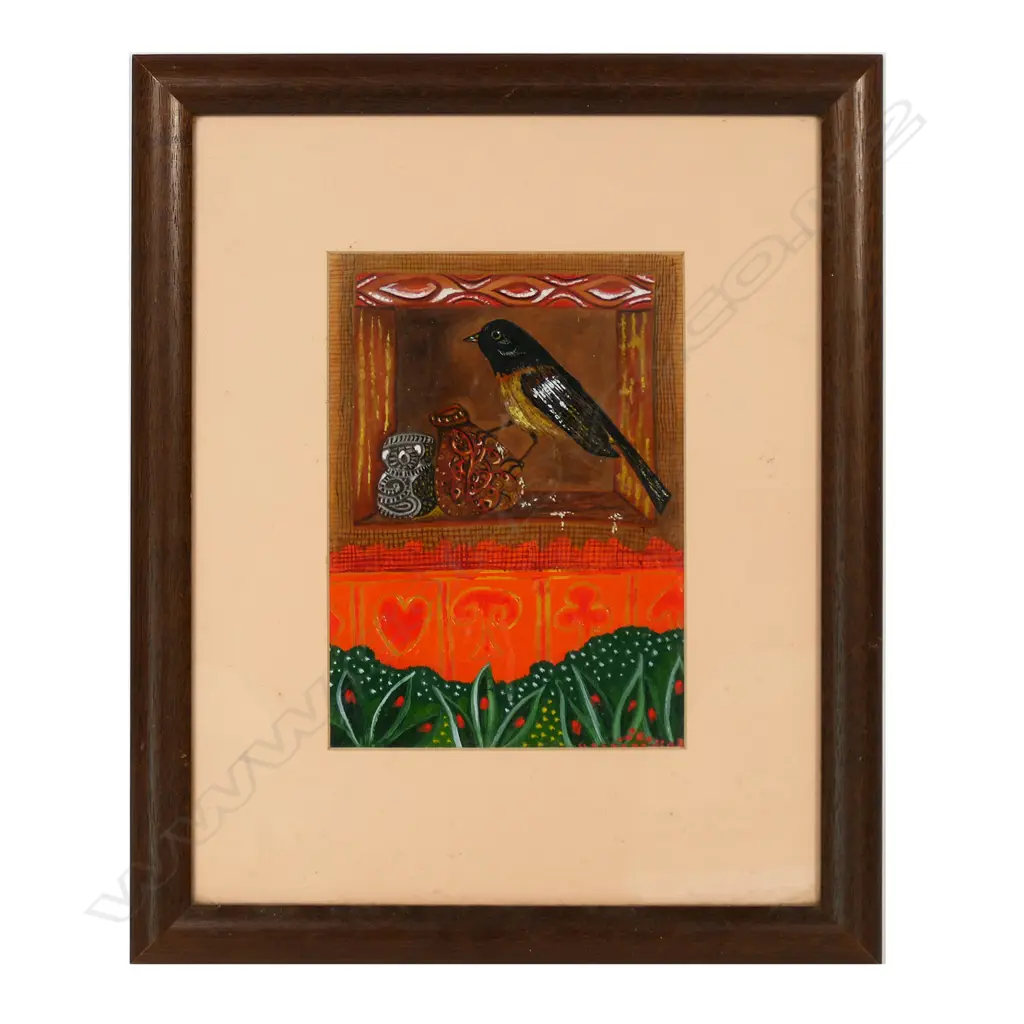 Alan Taylor (NZ 1933-2016) 'Te Manuote Pah Ihumātao' Image 1++