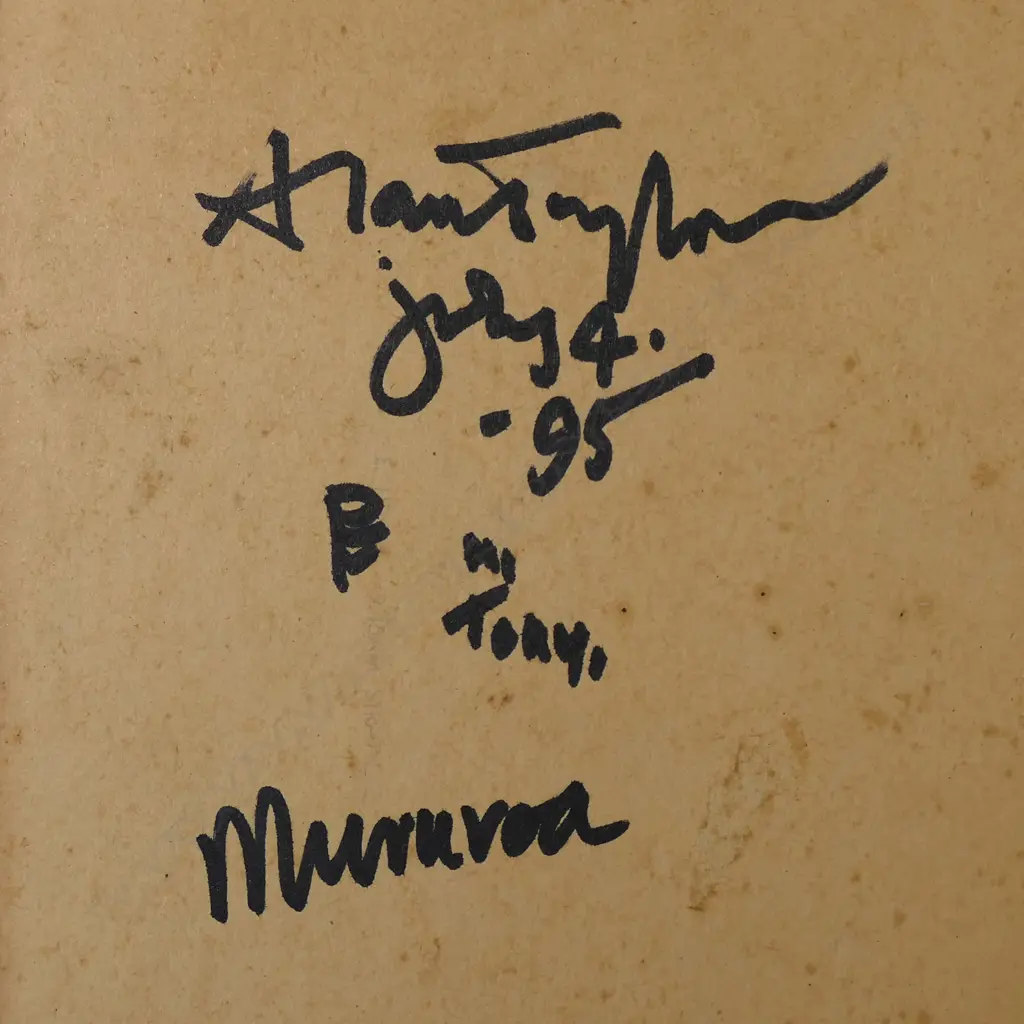 Alan Taylor (NZ 1933-2016) 'Mururoa' (French Cockerel on Nuclear Bomb), Image 1++