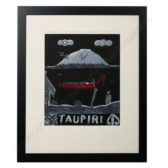 Alan Taylor (NZ 1933-2016) 'Te Atairangikaahu' (Taupiri),