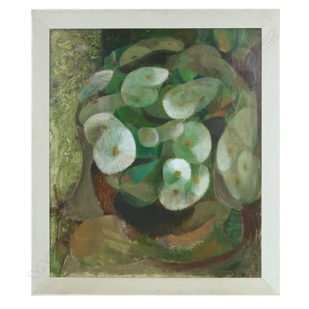 Charles Rose (NZ working c.1957) Large Floral Study Image 1++