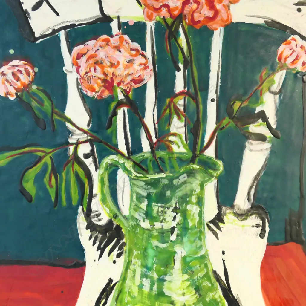 Amy Melchior (NZ 1974-) 'Peonies', Image 1++