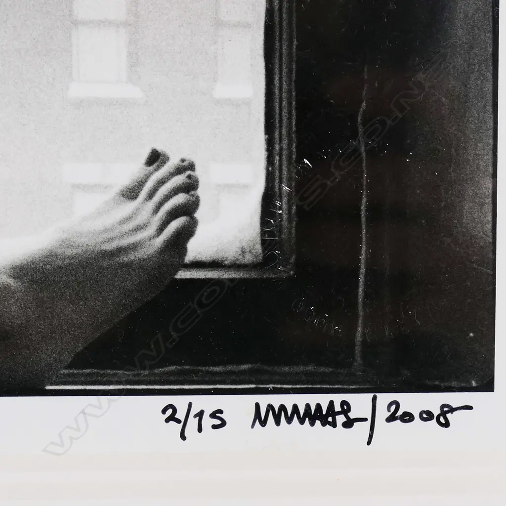 Martin H.M. Schreiber (Czech-American 1946-) 'New York City 22nd Street 1980 Eve Reclined', Image 1++