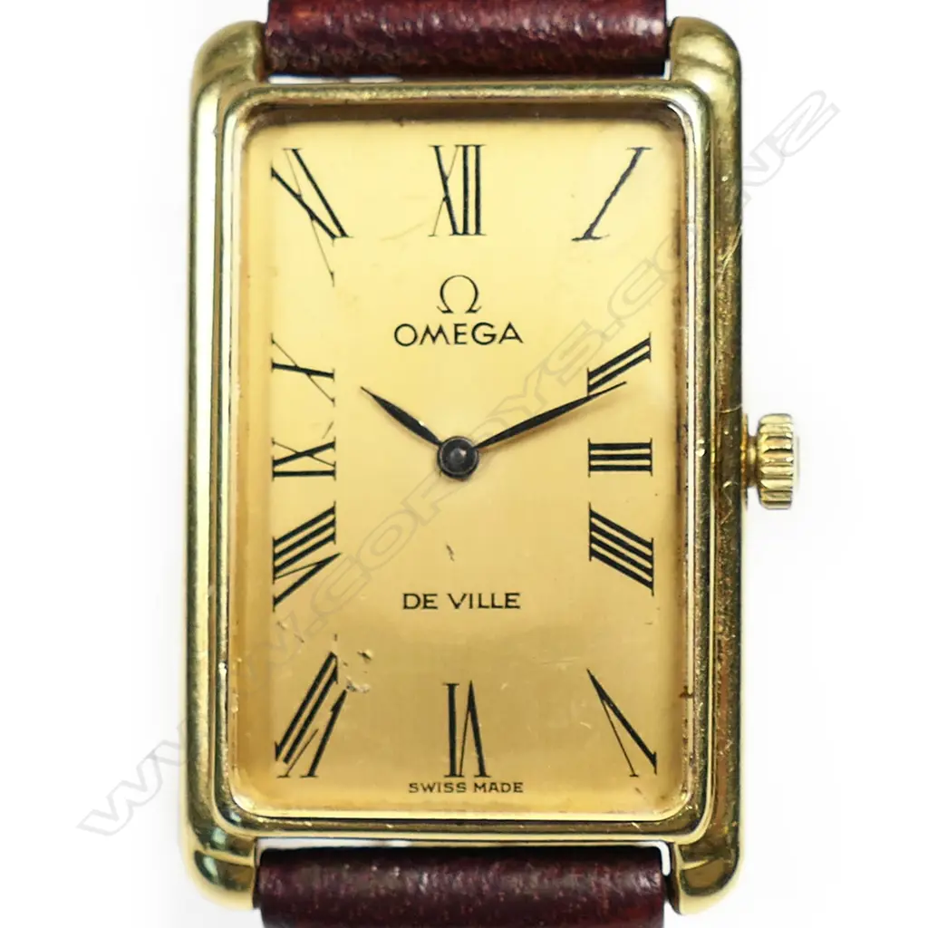 An 18ct gold ladies Omega De Ville wrist watch, Image 1++